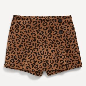 🧡10 for $20🧡 Old Navy Girls Wrap Front Skort Animal Print| size Large 10-12